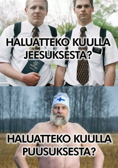 Haluatteko Kuulla Puusuksesta
