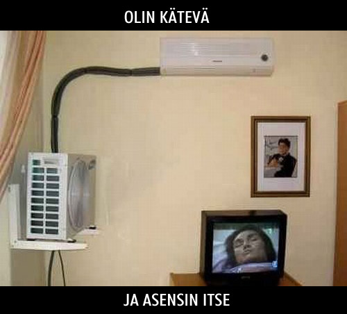 Ilmalämpöpumpun Asennus