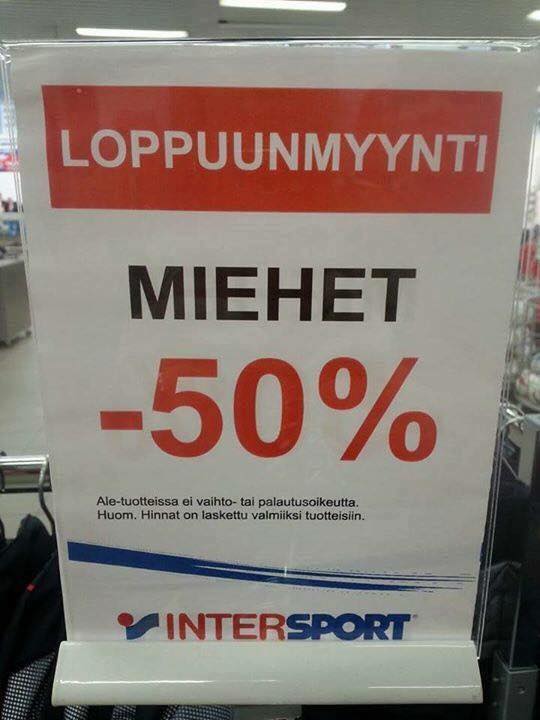 Loppuunmyynti